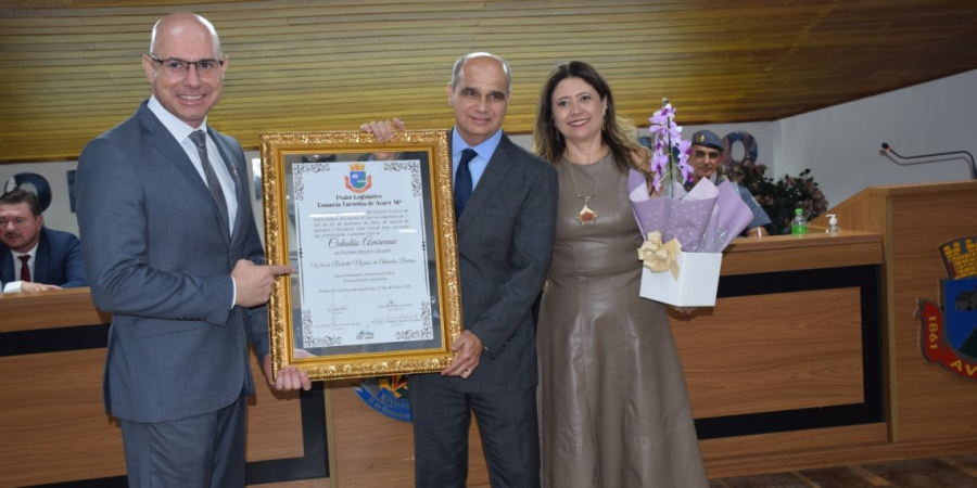 Delegado recebe título de Cidadão Avareense por atuação de destaque na segurança pública regional