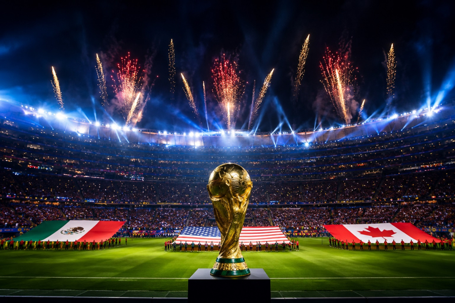 Copa do Mundo 2026 terá abertura inédita com eventos simultâneos em três países