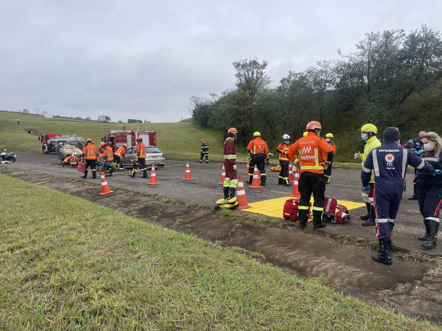 Defesa Civil de Avaré participa de simulado de emergência e reforça preparação para situações de alto risco